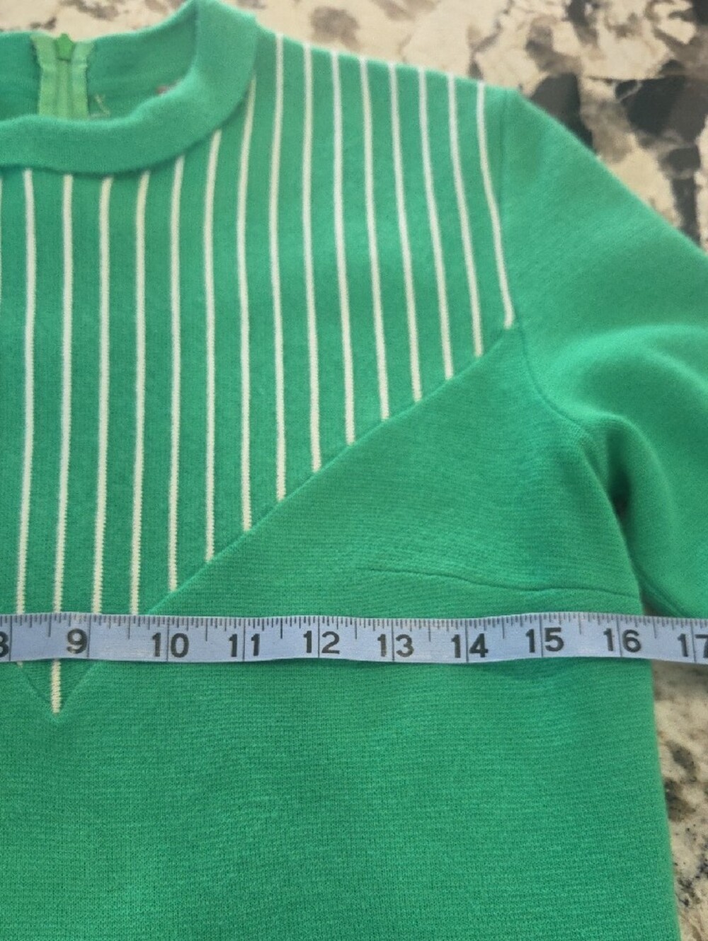 Vintage 60's Italian Knit Mini Dress - Picture 4 of 6